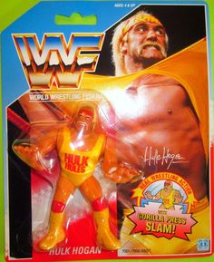 Dans Hacksaw Jim Duggan Vintage WWF HASBRO Action Figure 1991 WRESTLING WWE Rétro