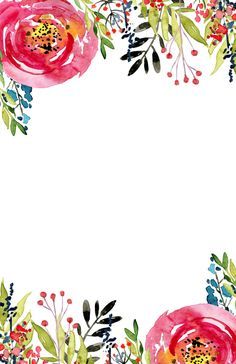 flat floral free printable