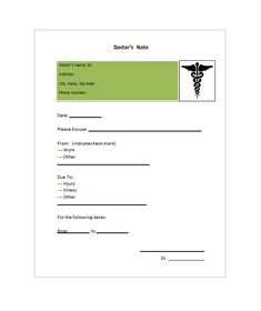 doctor note generator