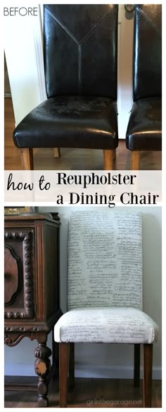 Reupholstering Parsons Chairs Dining Room Pinterest Beauteous Upholster Dining Room Chairs 2018 Reupholstering Parsons Chairs Dining Room Pinterest Inspiration Upholster Dining Room Chairs Inspiration