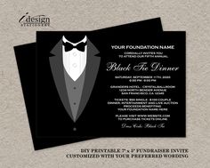 25 best fundraiser and charity fundraising invitations and flyers