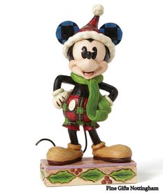 Enesco Disney Christmas MICKEY MOUSE Hanging Ornament Jim Shore Figur A28239