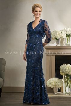 51 Best Spring 2017 Mother Of The Bride Groom Images On Pinterest Jasmine Bridal Jade Couture Style K198008 In Caroline Sequin Lace With Stretch Lining Color