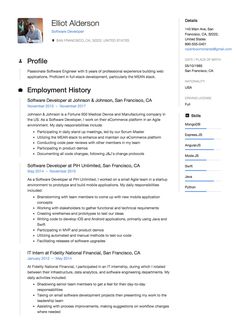 51 best resume samples