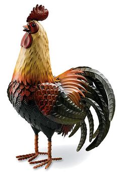 Metal Rooster Roosters Pinterest Rustic Decor Metals And Pottery