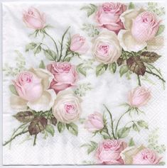 Chic Antique 20 Servietten Papierservietten Cupcake Vintage Shabby Chic