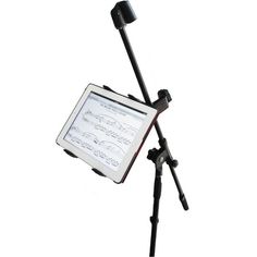 ipad holder easily fits onto a microphone stand microphone stand sheet music holder for mic stand