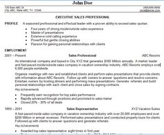 sample of resume for sales associate