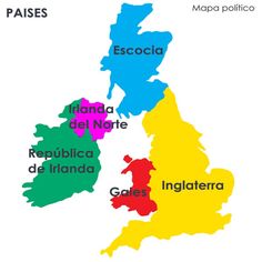 7 Ideas De Reino Unido Pais Reino Unido Gran Bretaña Mapa Del Reino Unido