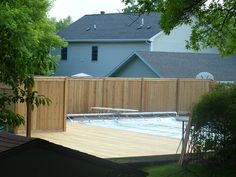 Pool Privacy Fence white vinyl privacy fence mixed with 6' high spear top black Pool Privacy Fence white vinyl privacy fence mixed with 6' high spear top black