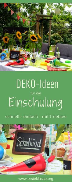 Alle Dekoration schulanfang im Überblick