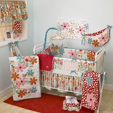 Cotton Tale Designs Lz4s Lizzie 4 Piece Baby Bedding Set Cotton Tale Lizzie 8 Piece Crib Bedding Set