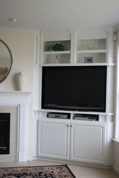 Living Room With Tv In Corner diy corner tv shelf in white, for a "built in" look, will also Living Room With Tv In Corner diy corner tv shelf in white, for a "built in" look, will also