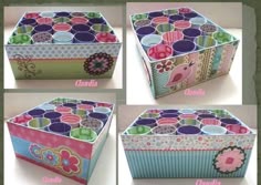 Box + toilet paper rolls