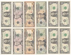printable money templates