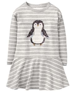 NWT Gymboree Winter Star Fuzzy Penguin Top Leggings Baby Toddler Girl