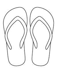 Shocking image throughout printable flip flop template Astounding image with printable flip flop template