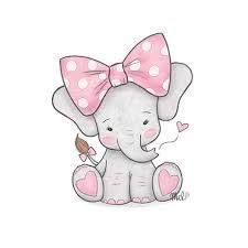 Resultado de imagen para fondos cute elephant Baby Animal Drawings, Baby Drawing, Elephant Art