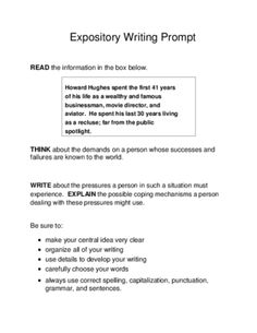 expository essay prompt