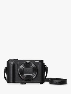 Handmade Genuine real Leather Half Camera Case bag cover for Canon G1X Mark II M2 Black color