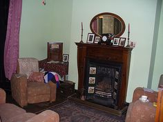 Living Room 1940s american style through the decades: the forties — american style Living Room 1940s american style through the decades: the forties — american style
