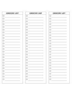 grocery list template grocery shopping list template organize by