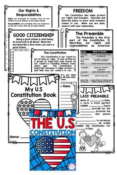 Stupendous image inside kid friendly constitution printable Insane image within kid friendly constitution printable
