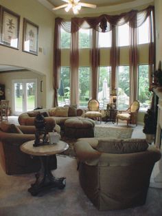 Living Room 2 Windows two story great room- update | window wall, window and decorating Living Room 2 Windows two story great room- update | window wall, window and decorating