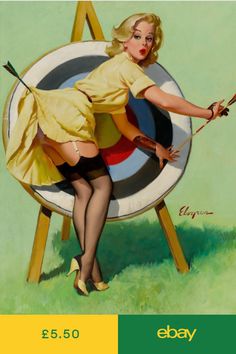Gil Elvgren Dampened Doll Giclee Art Paper Print Paintings Poster Reproduction