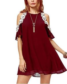 Lady Dress Plus Size Split Holiday Loose Sundress Long A Line Tassel Baggy Swing