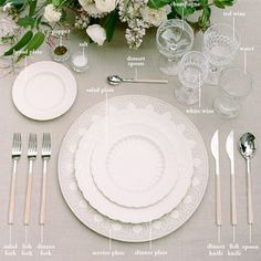 Ladylike Laws: How to Set a Proper Table | Hostess with the Mostest ... Ladylike Laws: How to Set a Proper Table | Hostess with the Mostest ...