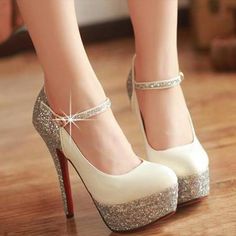 Luxury Pink and Gold Wedding in Florida | Sparkly wedding shoes Pink sparkly and Wedding shoes