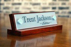 39 Desirable Desk Name Plates Images Clroom Decor Office Accessories Decor Desk Name Plate For Her Birthday Gift 10 X 2 5 Inches