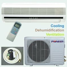 66 Best Home Kitchen Air Conditioners Accessories Images Pioneer Ductless Mini Split Air Conditioner 18000 Btu 1 5 Ton 13 Seer Cooling Dehumidification Ventilation No Heat Including 10 Foot Installation