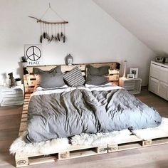 Las 230 Mejores Imágenes De Camas Palets Furniture Attic House 15 Eios Muy Acogedores Para Un Dormitorio Con Camas De Palets