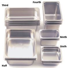 culinary conversions steamtable pan capacity measures catering portions chart