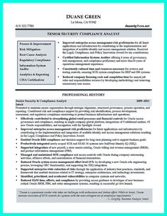 compliance manager resumes