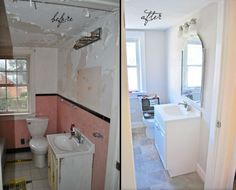 Bathroom Mirrors Richmond Va cape cod cottage makeover in richmond, va "before & after" #rva Bathroom Mirrors Richmond Va cape cod cottage makeover in richmond, va "before & after" #rva