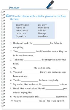 Grade 5 Grammar Lesson 15 Phrasal verbs (5) | Test of English Language ...