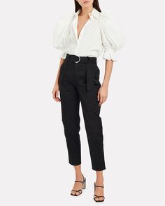 Lutratocro Women Contrast Vogue Trousers Elastic Waist Sport Jumpsuit