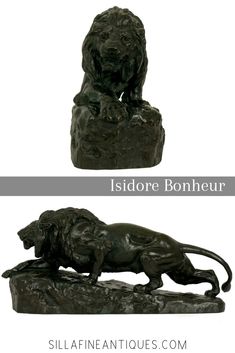 Hand Made Sculpture Bronze Statue Animal Extra Large Bugatti Howling Wolf Figure