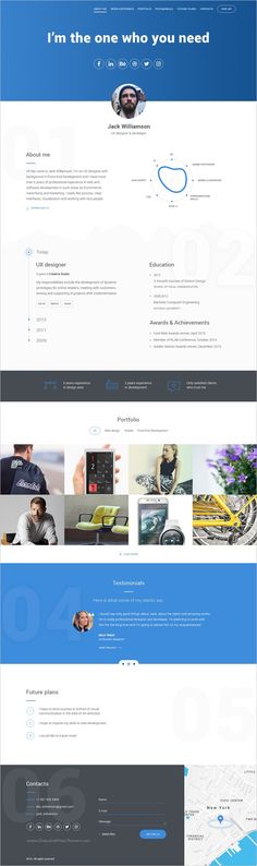 AM- Personal CV \/ Resume \ Portfolio Template Psd templates and - personal resume website template AM- Personal CV \/ Resume \ Portfolio Template Psd templates and - personal resume website template