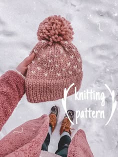 puff stitch hat pink beanie winter beanie women beanie Adult winter hat pom pom beanie navy beanie crochet hat winter hat knit hat