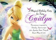 tinkerbell invitation templates free download free tinkerbell tinkerbell party invitation