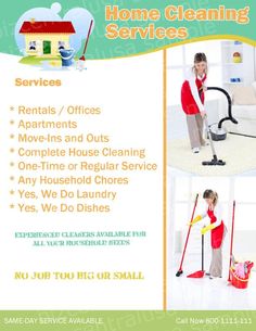 15 best cleaning flyers images in 2019 cleaning flyers examples of house cleaning ads