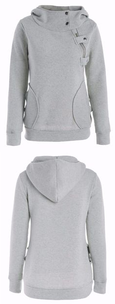 Etecredpow Mens Drawstring Contrast Color Hoodid Knitted Vogue Jumper Sweaters