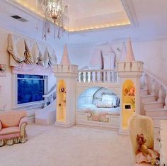 52 Best Bedrooms Fantasy Images On Pinterest Case Decorazione Fantasy Bedroom Princess Beds S Palace Toddler Bed