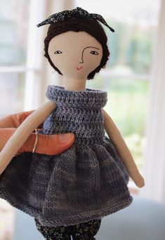 handmade dolls personalized doll plush doll heirloom doll custom doll Hazel Hairstyle handmade doll fabric doll dolls