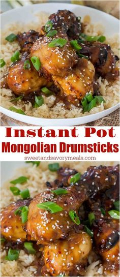 how to pressure cook chicken gizzards before frying chicken and instant pot mongolian drumsticks are the perfect combination of sweet and savory the chicken drumsticks