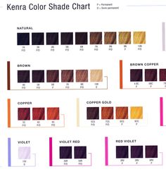9 Best Kenra Color Images Hair Formulas Colors Haircolor Hair Color Kenra Permanent Line Of Strands Clinic 2